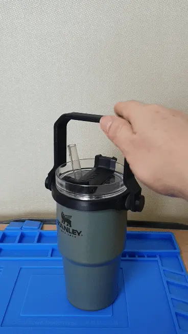 handy carrier for the stanley quencher tumbler