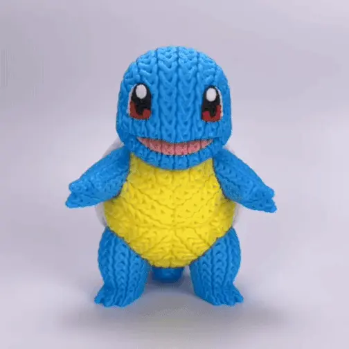 Squirtle - Knitted - Crochet - Multipart