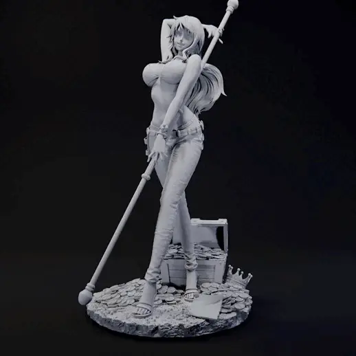 Nami - One Piece 3D Print Statue