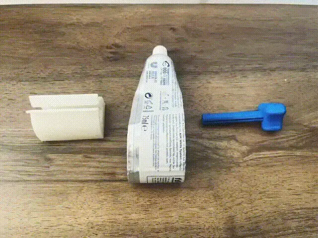Toothpaste holder