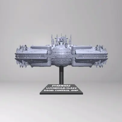 Starwars Lucrehulk Starship (Night Light)