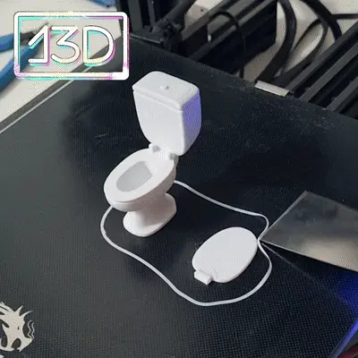 Dollhouse Bathroom Set