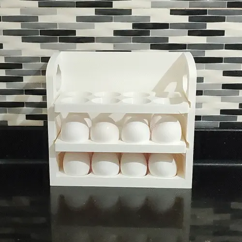 Egg Holder, Egg Storage Rack, Refrigerator Organizer Box