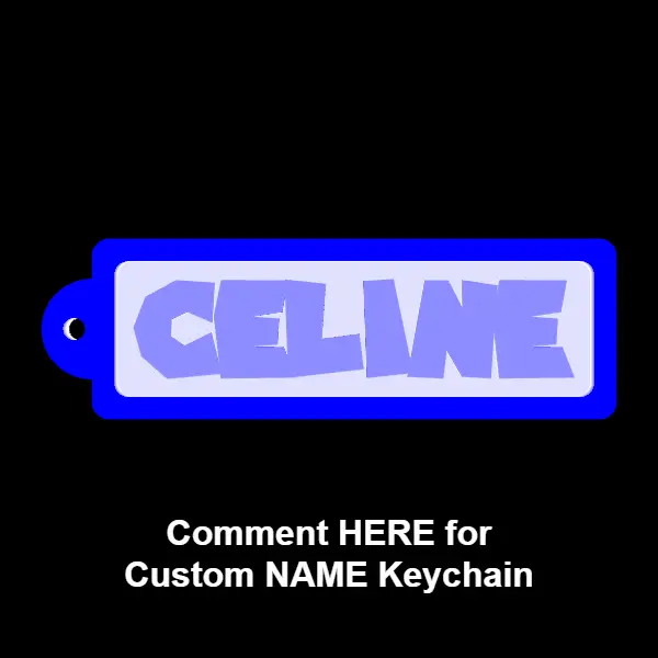 Celine- keychain