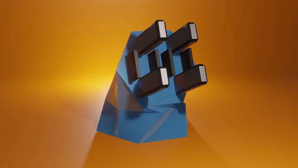 Spiralised Hexagonal USB and SD Card Holder