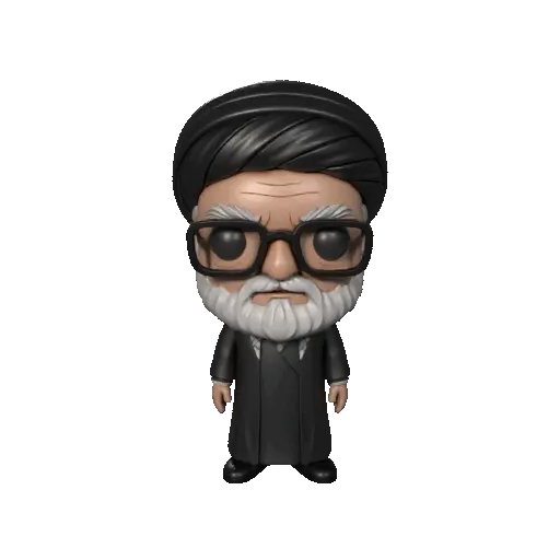 Funko Pop-Style Figure “Religious Leader in Black Robe”
