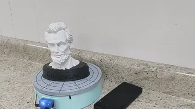 Turntable with USB motor