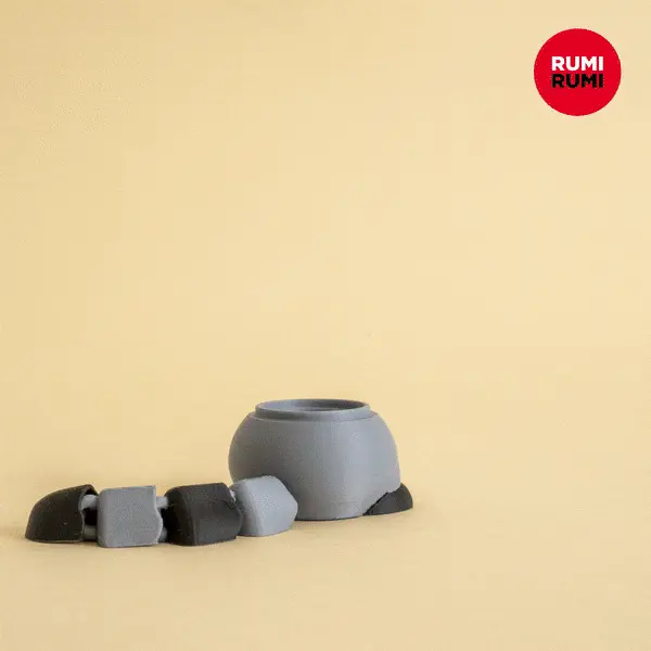 Forest Stackable Rumi Blocks Set with Raccoon