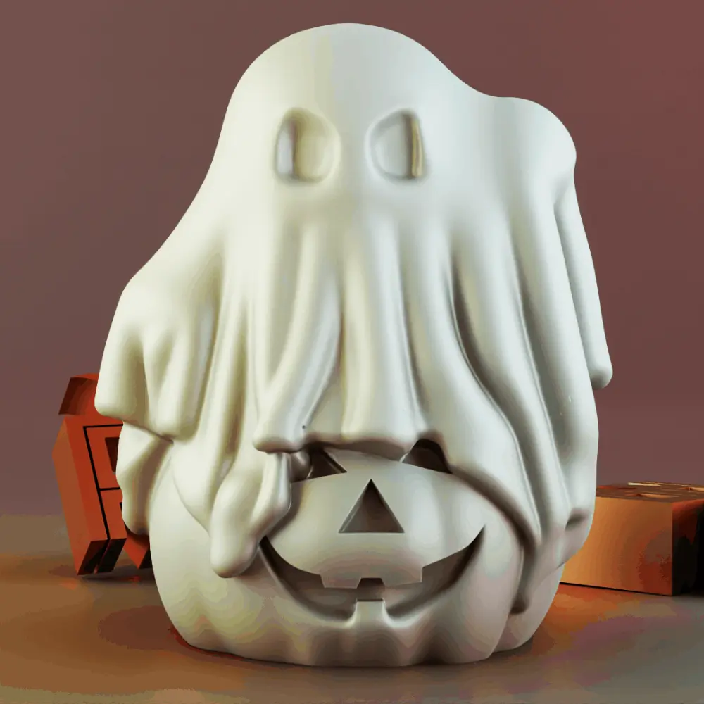 Halloween Ghost candle