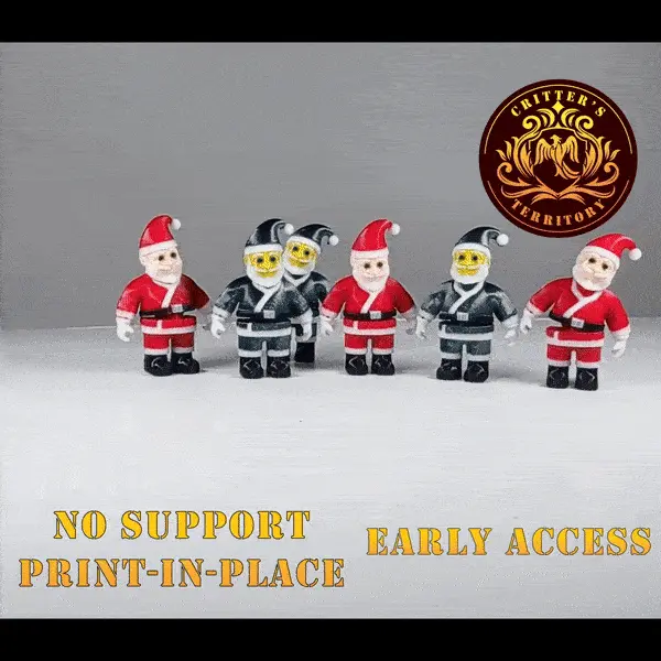 Flexi Mini Santa Claus | Christmas Special | No support