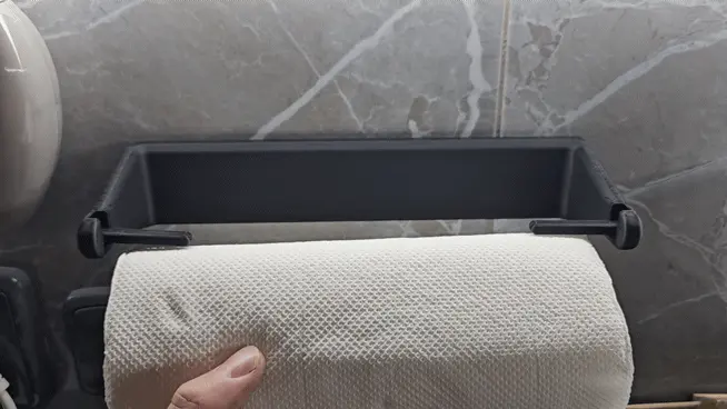 quick change kitchen paper towel holder