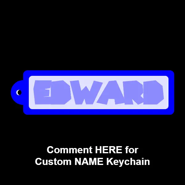 Edward- keychain