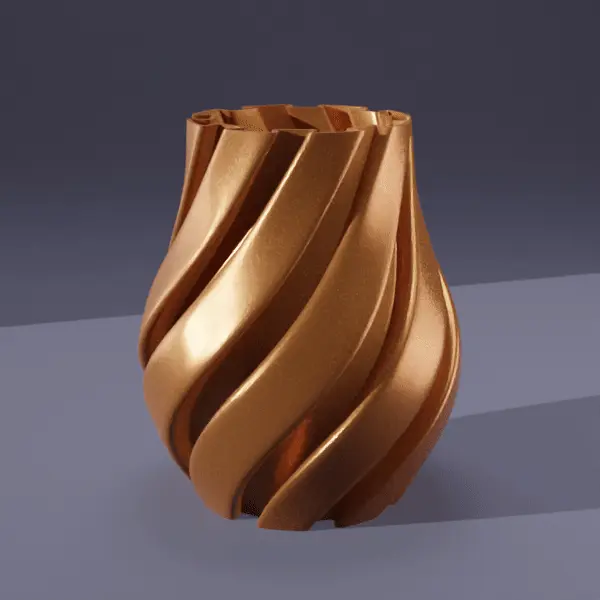 VASE 0039 B - RIBBON VASE B