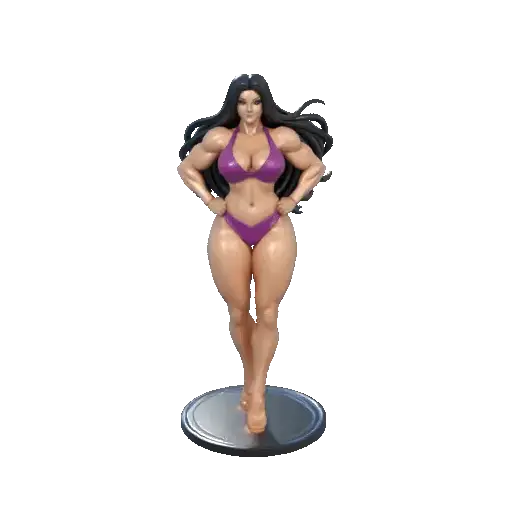 Muscle Fitness Woman