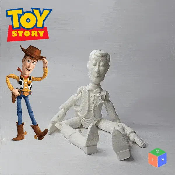 TOY STORY - ARTICULATED WOODY