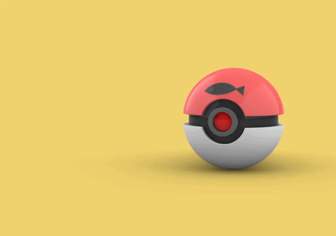 Pokeball Fishing Ball