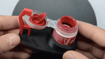 Citadel paint pot holder with lid hanger