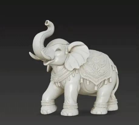 Decorative elephant statue