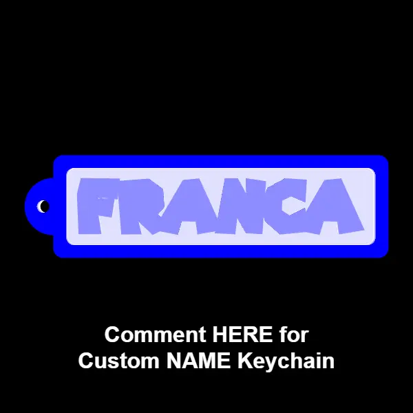 Franca- keychain