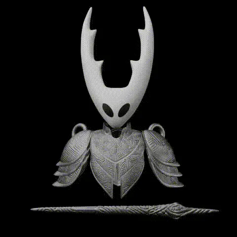 Hollow Knight - Pure Vessel Cosplay Armor and Nail