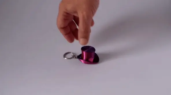 Steam Punk Hat Key Chain