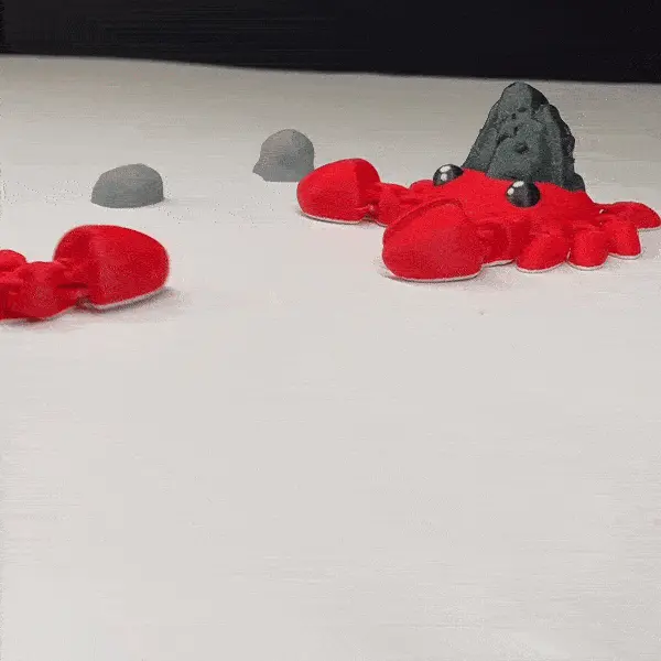 3D Printable Flexi Dune Crab