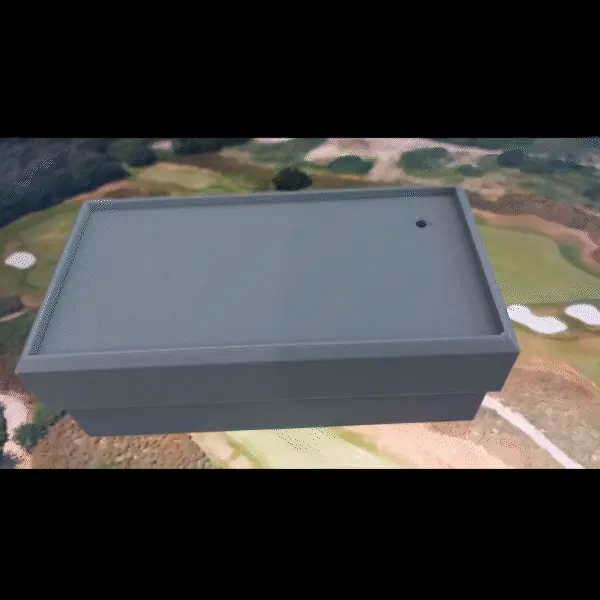 STACKABLE INFINITE MINI-GOLF TOWER AND POCKET ART FRAME