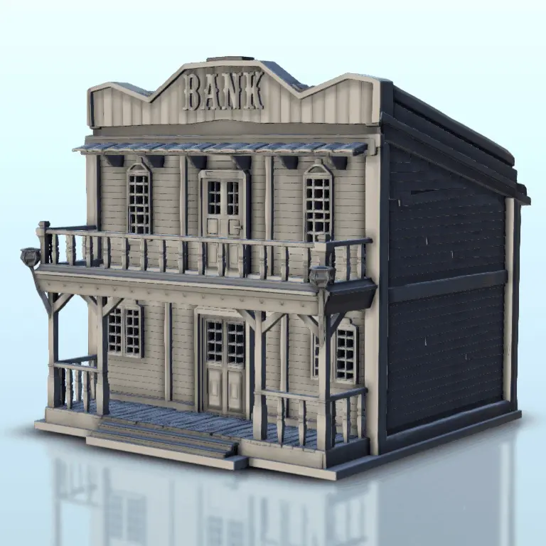 Wild West bank 18 - western old ACW USA US civil war america