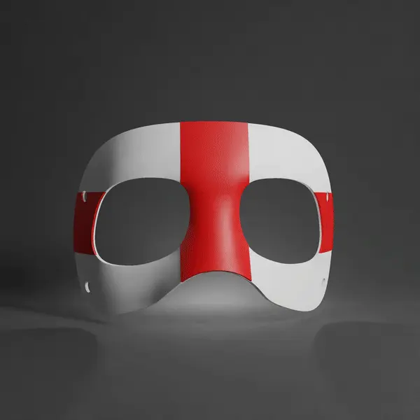 MBAPPE MASK - ENGLAND VERSION - STL & 3MF MULTICOLOR