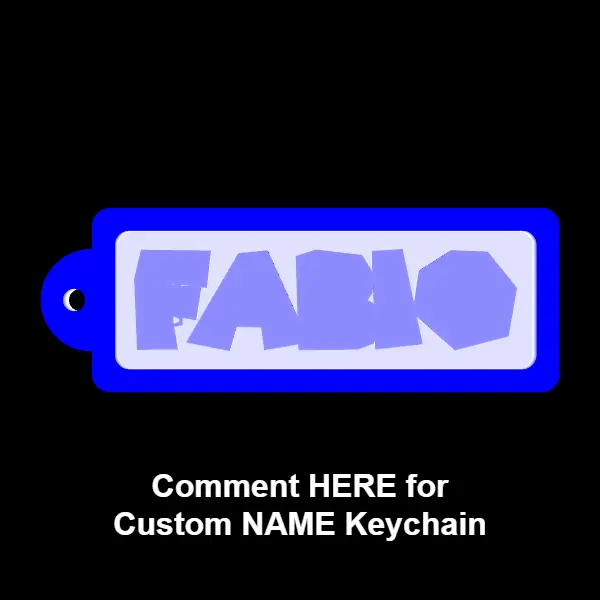 Fabio- keychain