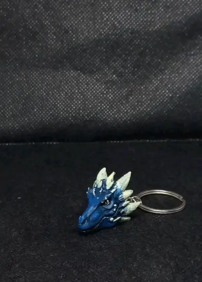 Dragon keychain (Print in place No Supports)