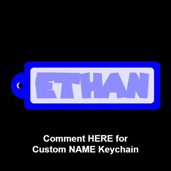 Ethan- keychain
