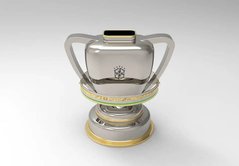 TAÇA COPA DO BRASIL 2024 COM TODOS OS DETALHES