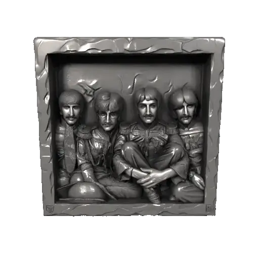the beatles Stone Painting