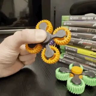 4-Gear Fidget Spinner