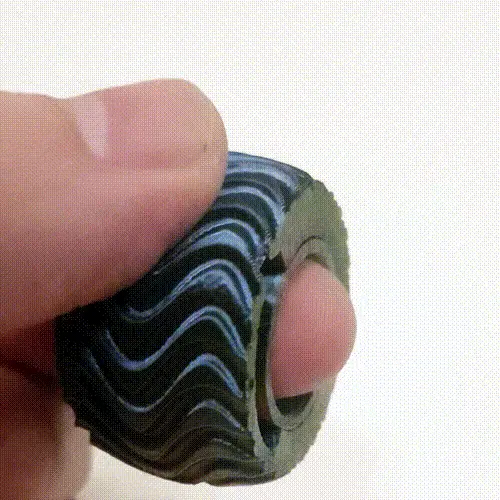 Click ring Fidget with ratchet