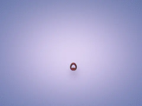 🏺 Vase décoratif moderne – Design organique et fluide