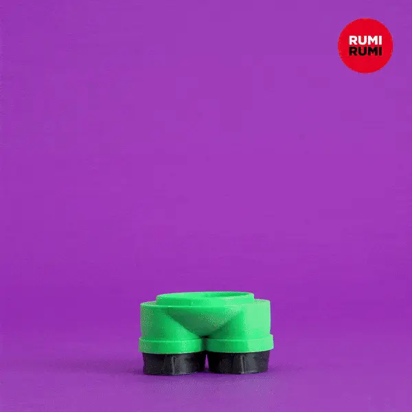 Steampunk Fixie the Fox Stackable Toy by Rumi-Rumi