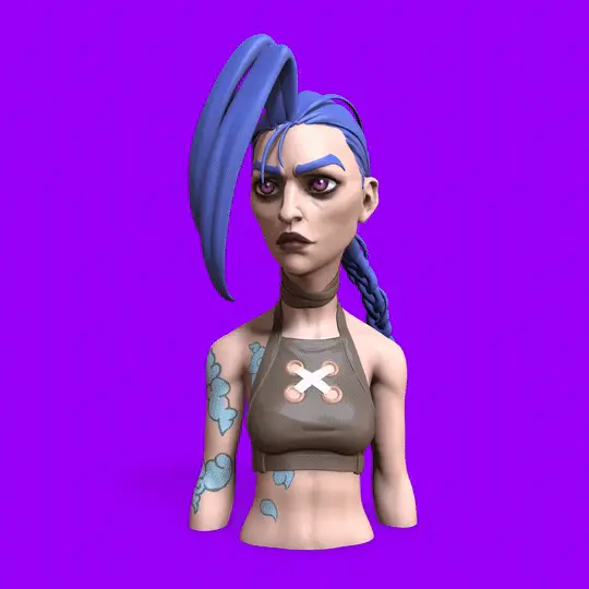 Jinx Bust