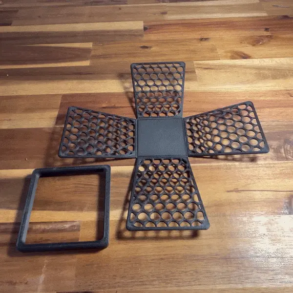 FAST AND ECONOMIC FOLDABLE PENCIL CASE, POT À CRAYON PLIANT