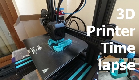 3D printer time lapse