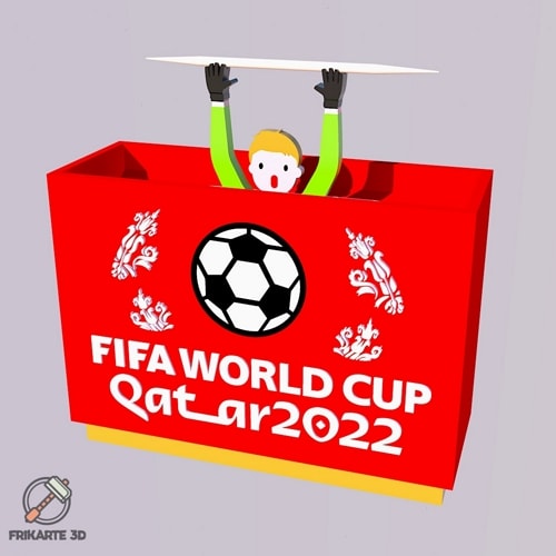 Toothstick Dispenser FIFA WORLD CUP Qatar 2022
