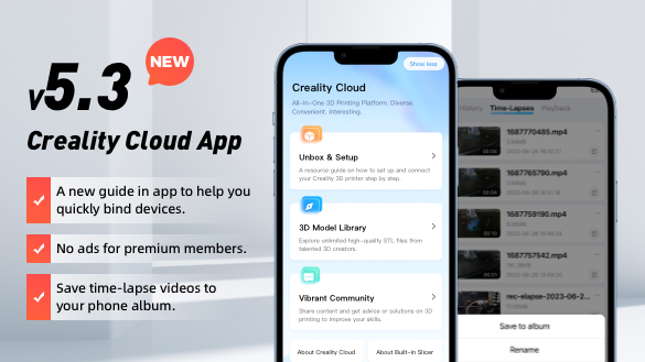 Creality Cloud New Release V5.3 | Creality Cloud