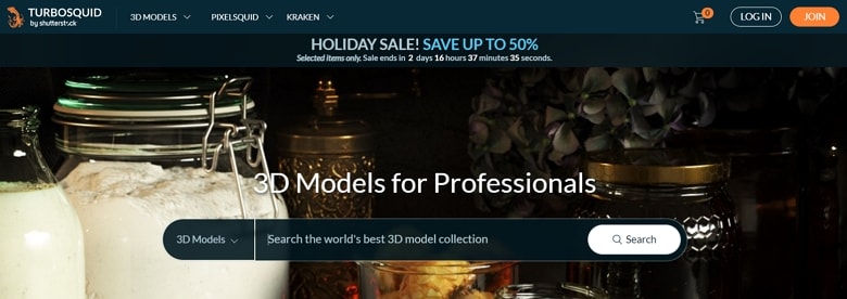 websites to sell 3d models on Turbosquid