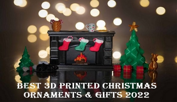 3D printed Christmas Ornaments