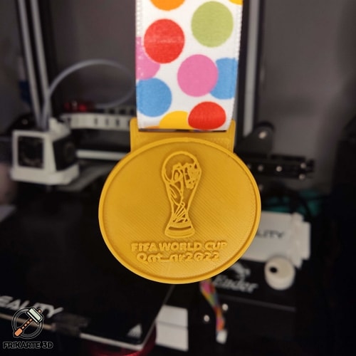 3D print FIFA World Cup Qatar 2022 Medal