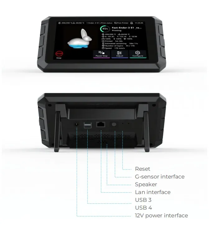 Support for Creality Sonic Pad (Ender 6 and adaptable to others)