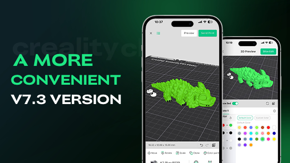A More Convenient Creality Cloud V7.3 Version | Creality Cloud