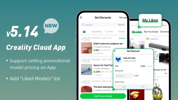Exciting New Updates to Creality Cloud App V5.14 | Creality Cloud