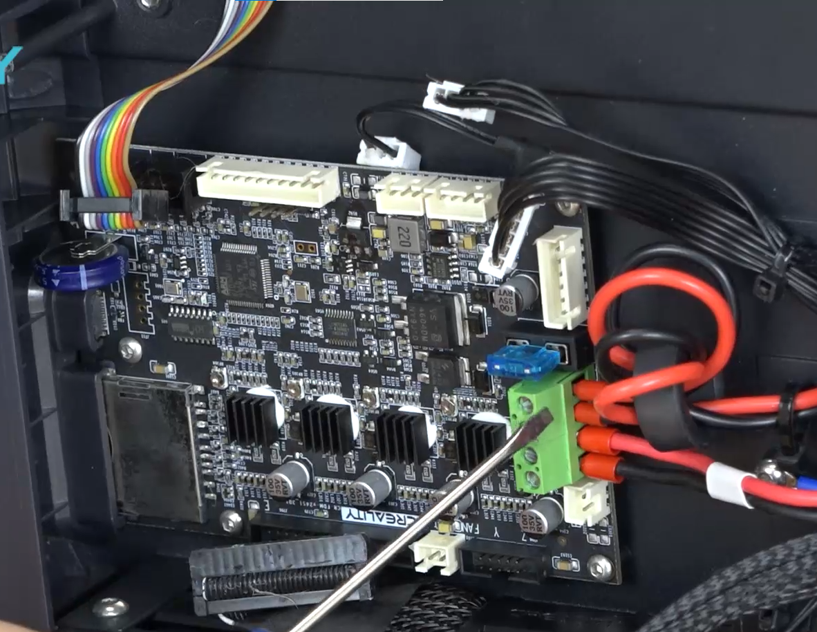 Service tutorial Ender-3 S1 the mainboard replacement | Creality Cloud